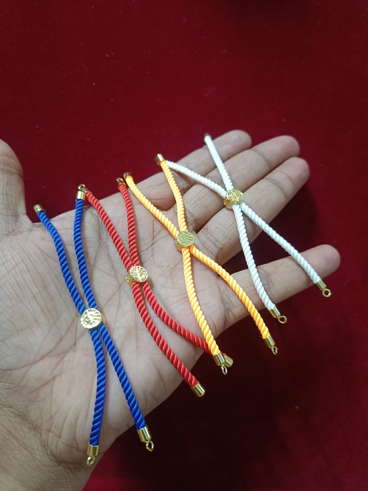 Adjustable Colourful Bracelet Chain - 1pc