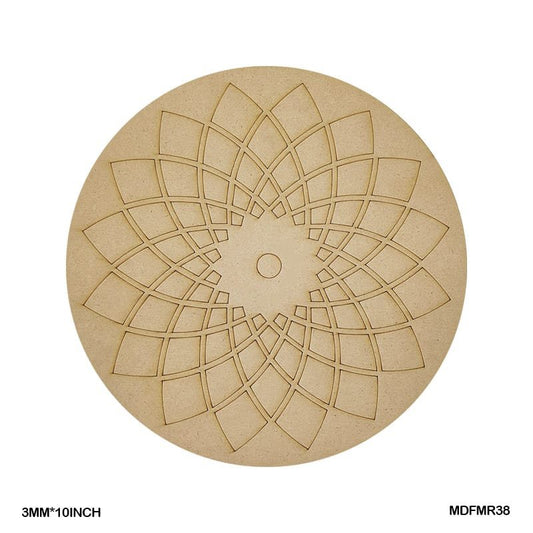 MDF Cutout Mandala Engrave (MDFMR38) – 10inch