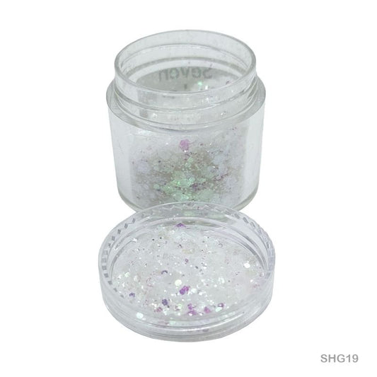 Shimmer Glitter Seven Color Red (SHG19)
