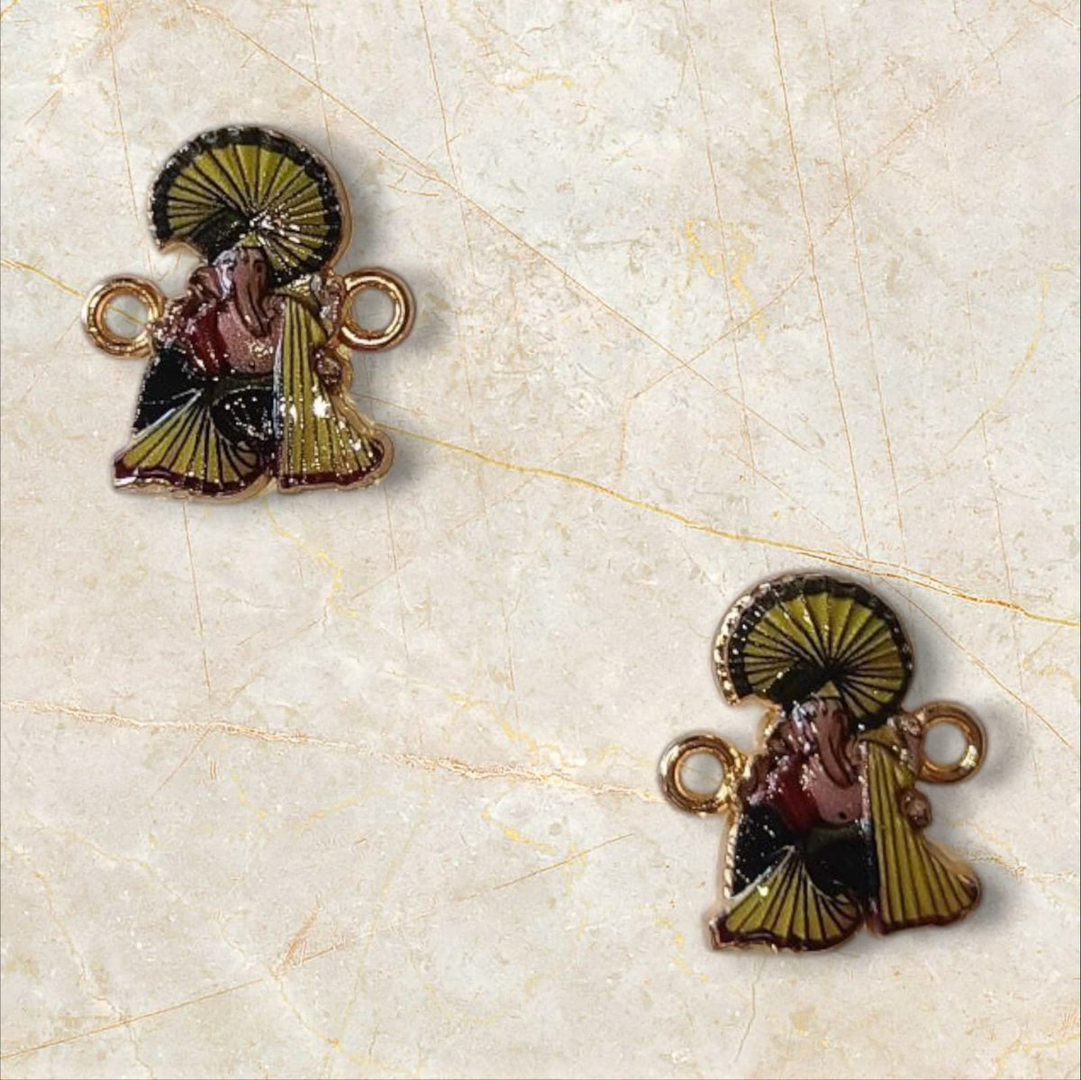 Ganesh 3D Rakhi Charms - 1pc