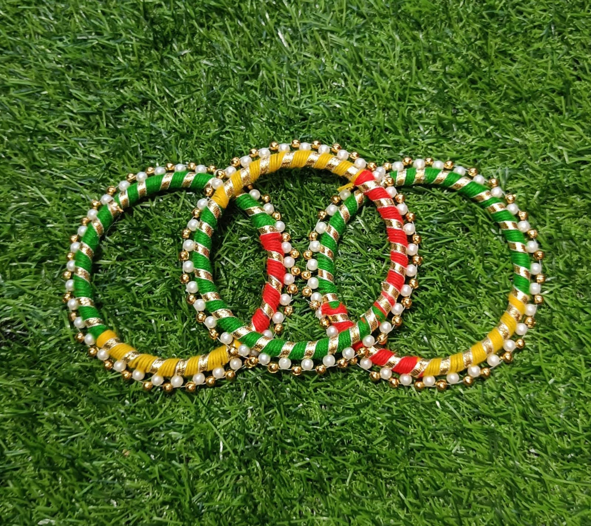 Moti Bangles (Multi) 4inch - 10pc