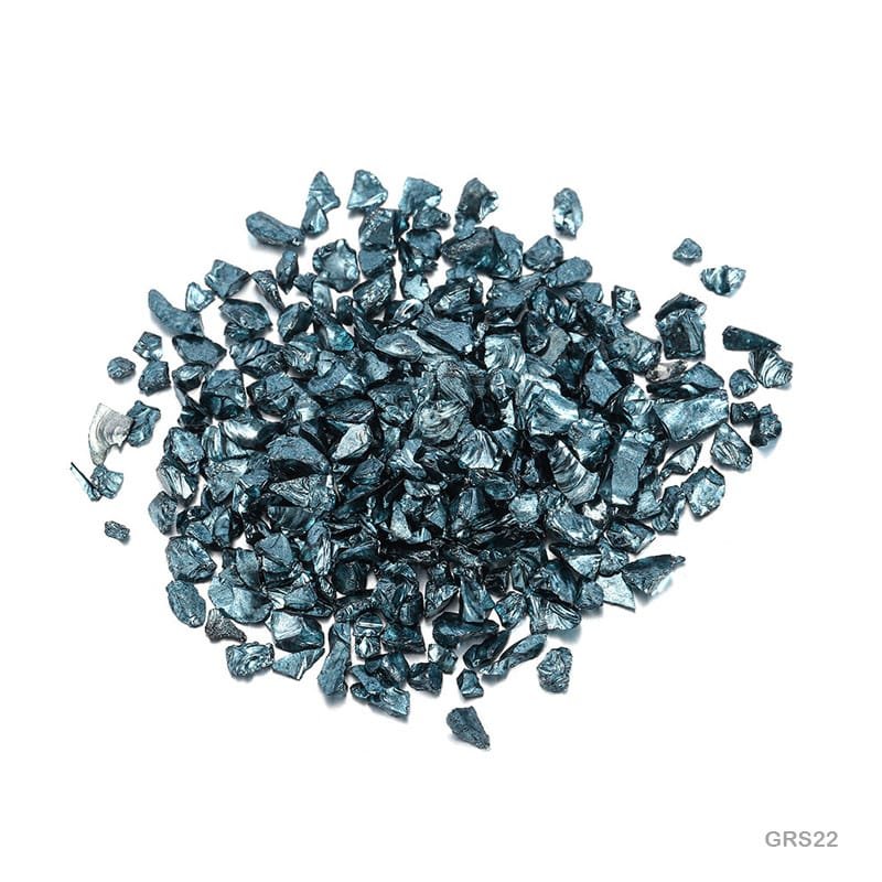 Glass Metallic Resin Stones - 100GM (GRS22)