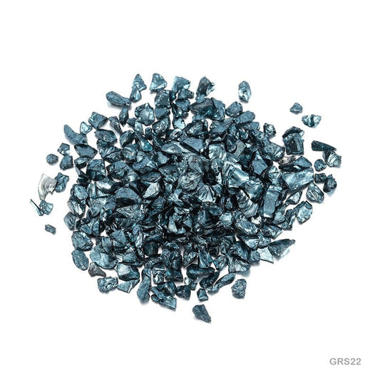 Glass Metallic Resin Stones - 100GM (GRS22)