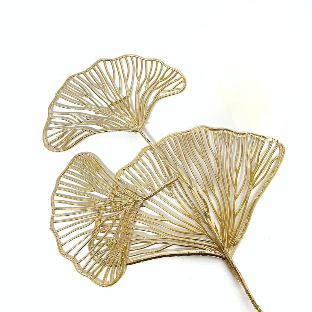 Artificial Flower Bouquets Ginkgo/Oak Leaf