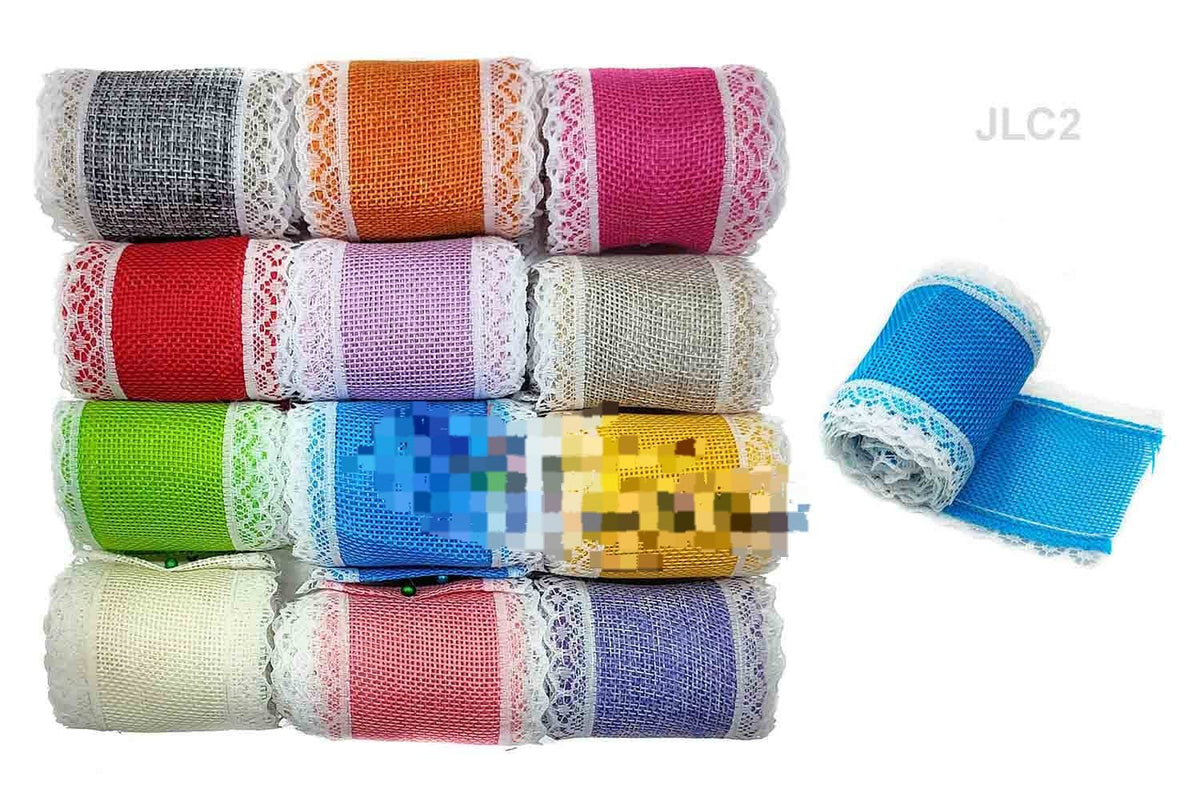 Jute Lace Coloured (JLC2) - 1 pc
