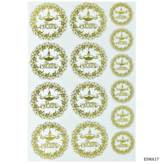 Resin Art Vinayl Sticker A4 Gold – (ESMA17)