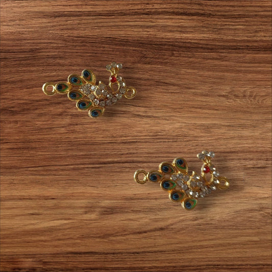 Peacock Rakhi Charms - 1pc