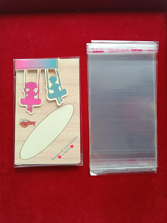 Rakhi Packaging Card Pack Of 1 Card