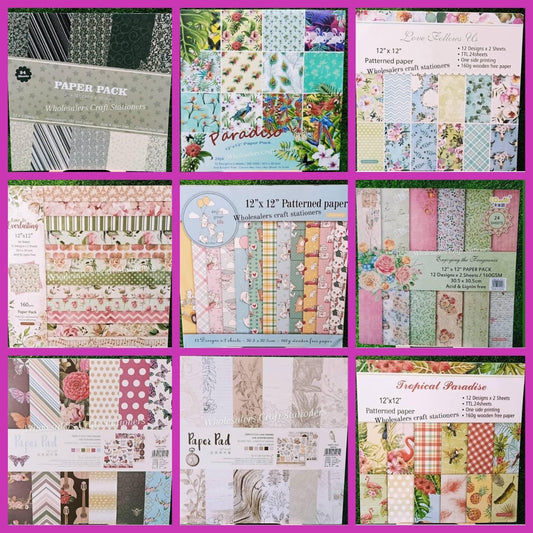 Paperpack 12*12"-Combo (Free Shipping)