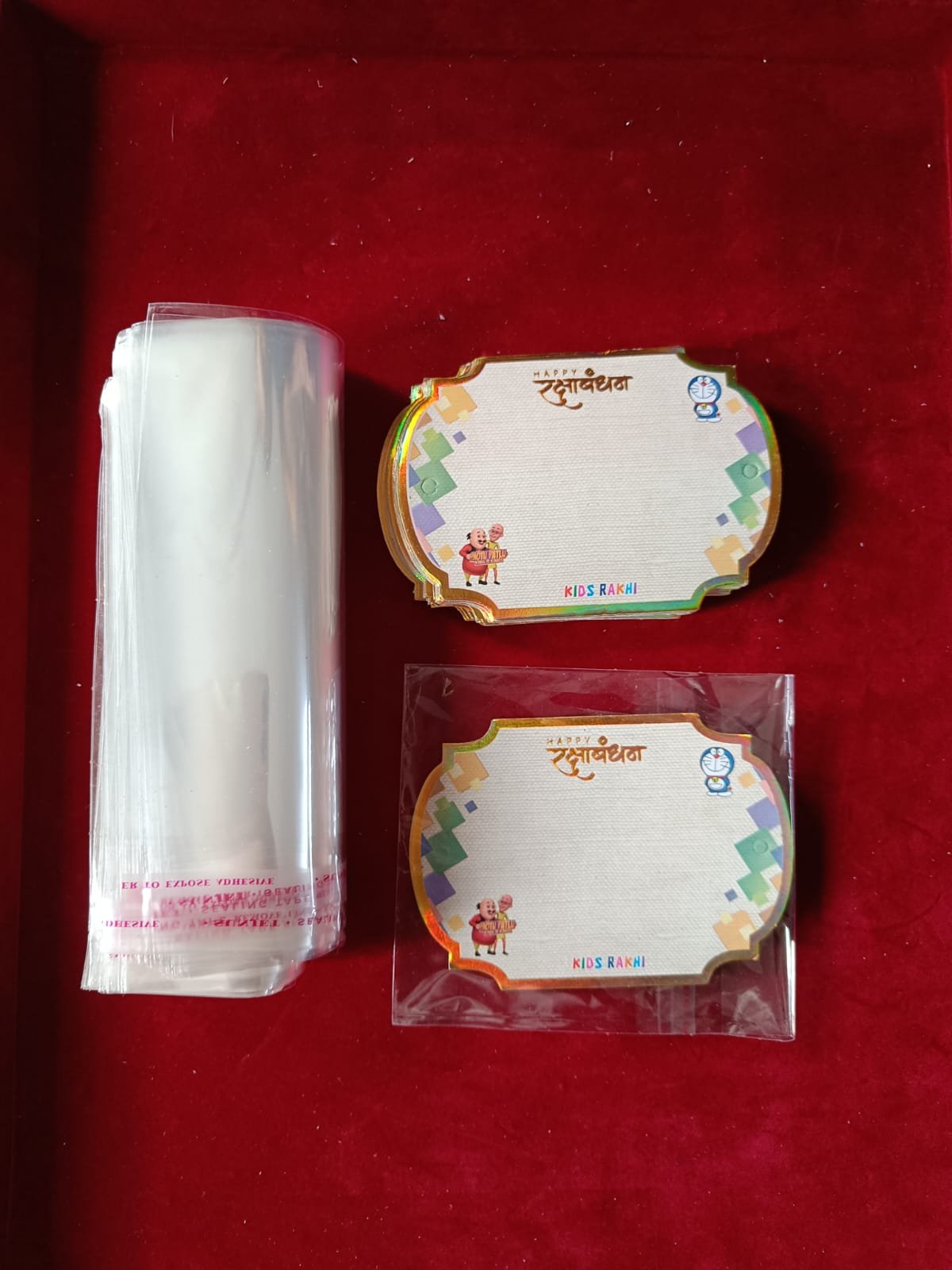 Rakhi Packaging Cards Pack Of 10 Cards