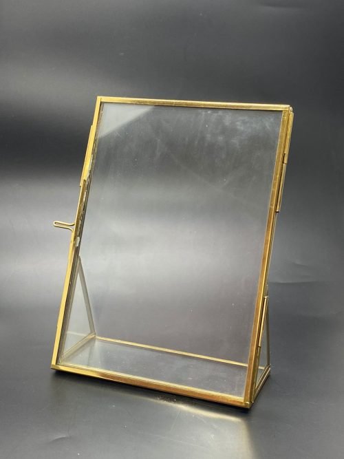 Vintage Glass Frame With Stand – 5 x 7 inch