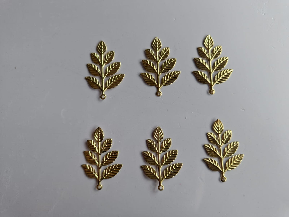 Metal Leaves-10pcs