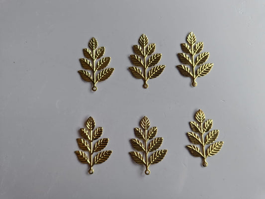 Metal Leaves-10pcs