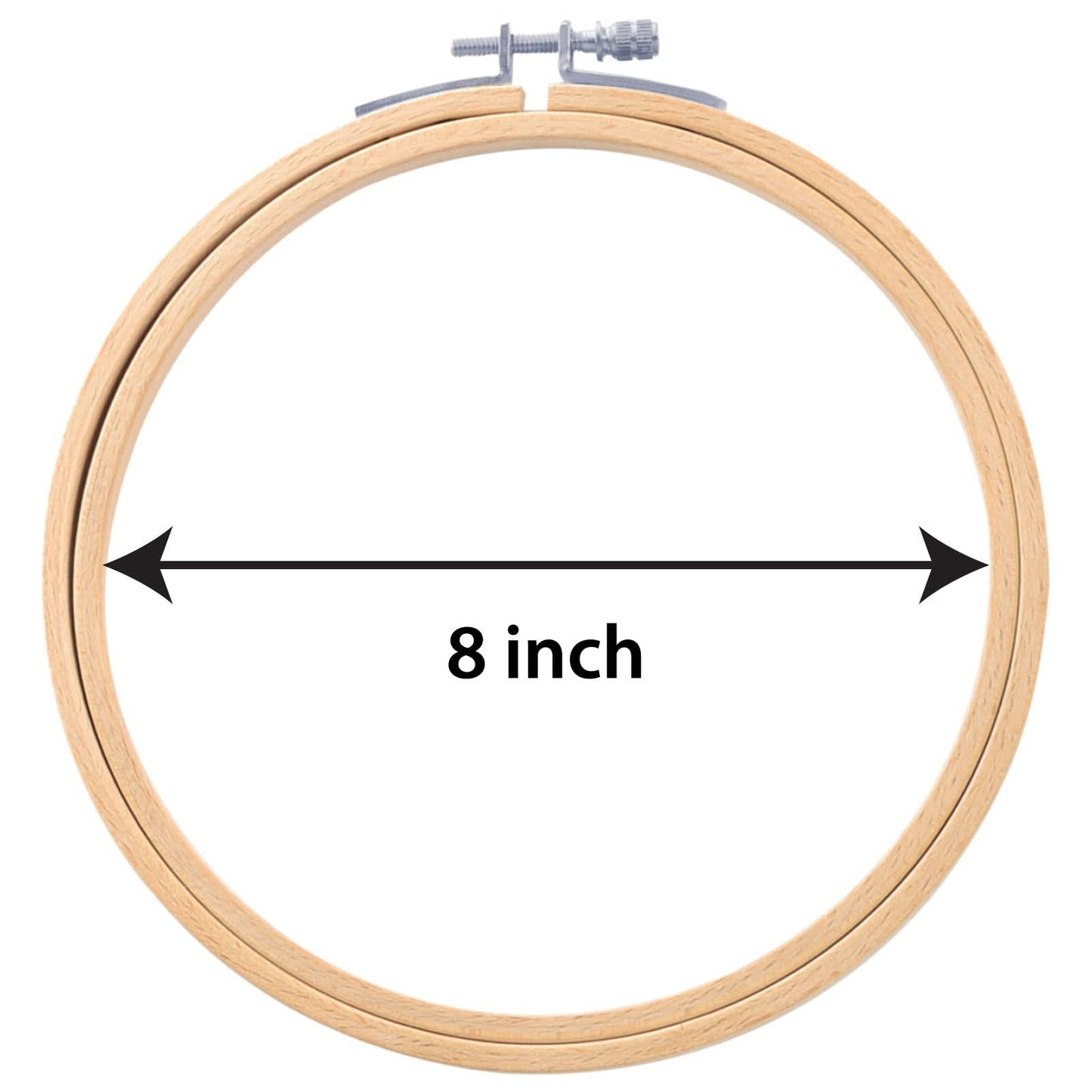 Wooden Embroidery Hoop - 8 inch