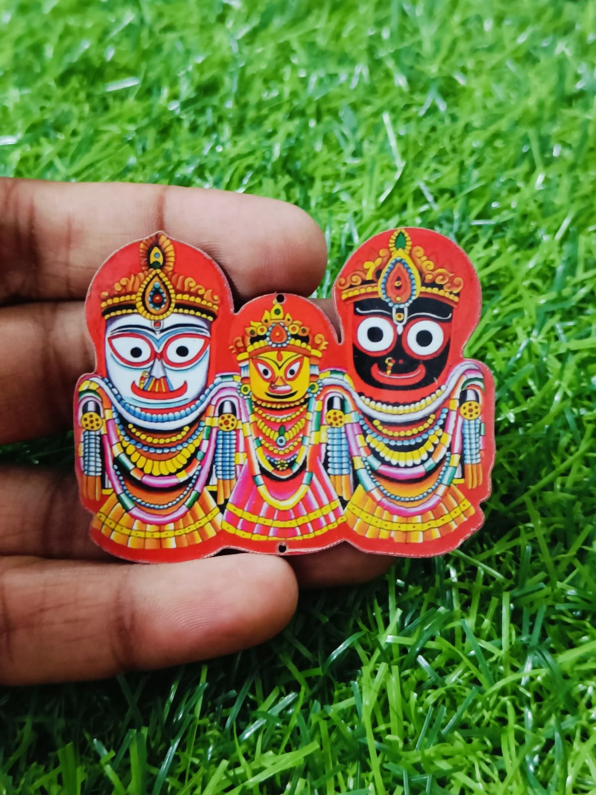 Jaganath ji MDF Cut Out (2inch) - 5pc
