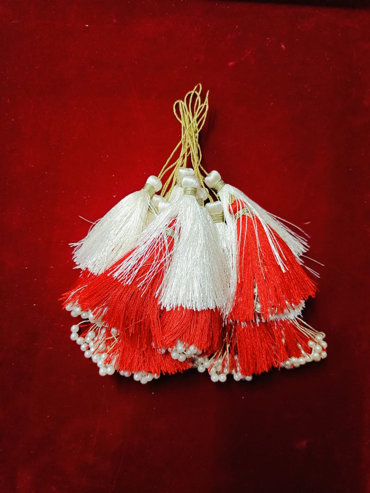 Moti Tassel Latkan - 5pc