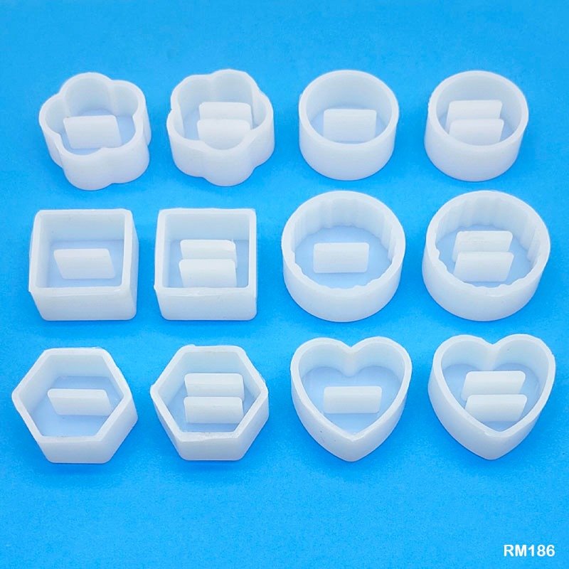 Silicon Mold Ring Holder (RM186) - 12pc