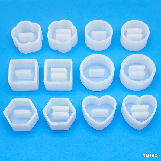 Silicon Mold Ring Holder (RM186) - 12pc