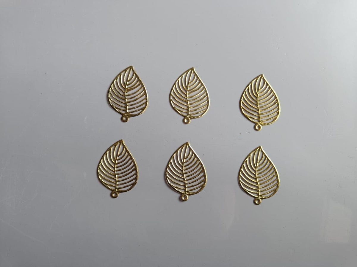 Metal Leaves - 10pcs