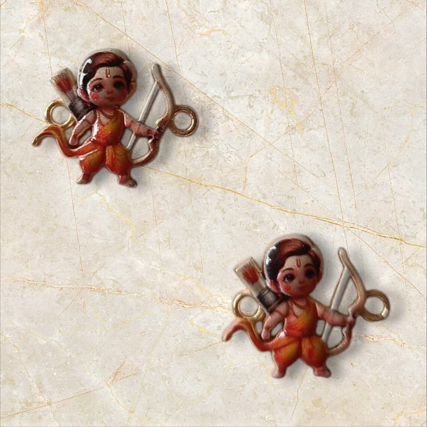 Shree Ram 3D Rakhi Charms - 1pc