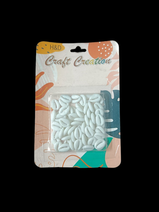 Kodi Shape Beads White – 1pkt