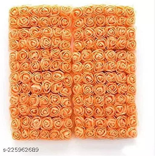 Orange Foam Flower - 144pcs