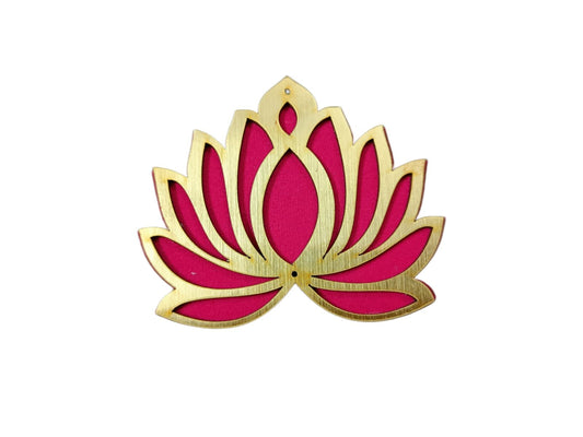 Dark Pink Lotus (4inch) - 10pcs