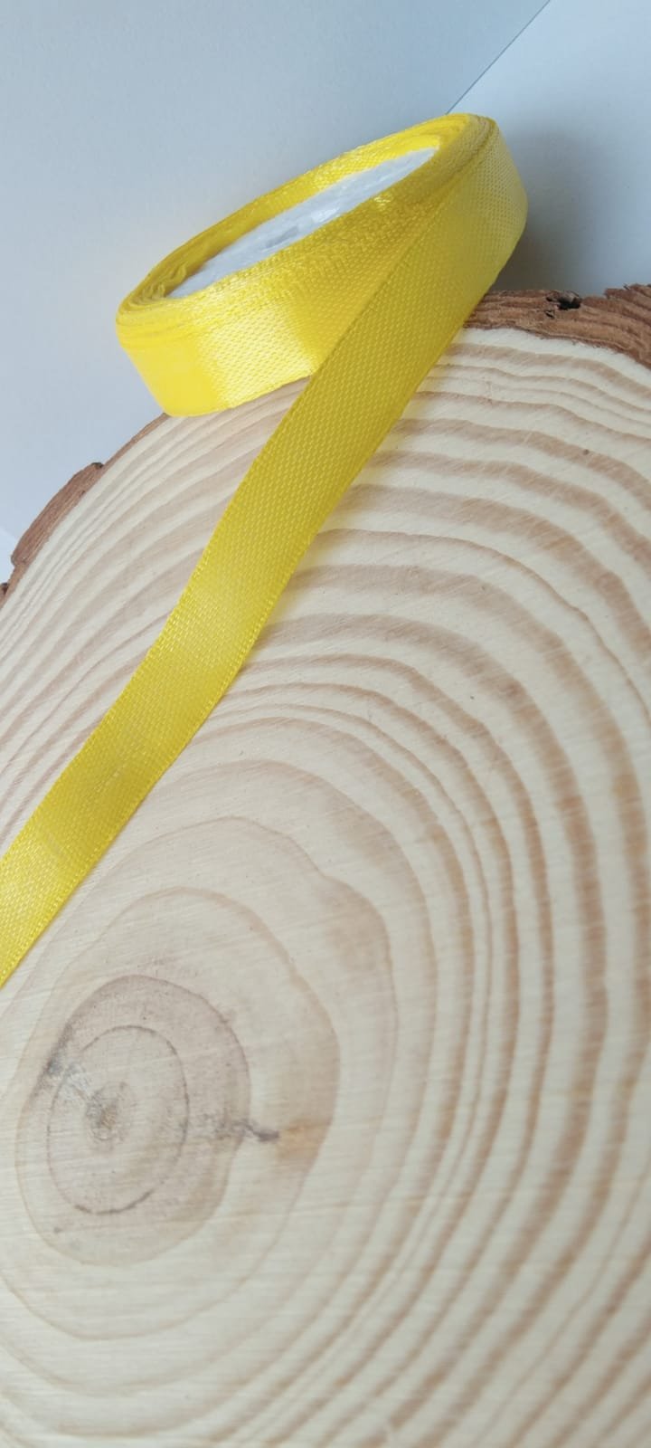 Satin Ribbon 1/2 inch – Yellow