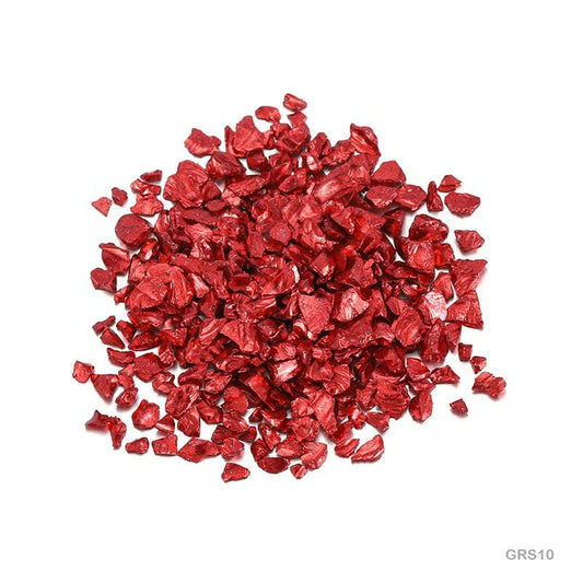 Glass Metallic Resin Stones - 100GM (GRS10)