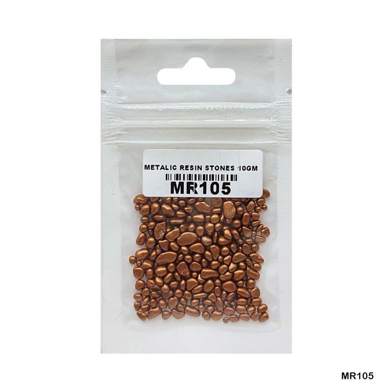 Metallic Resin Stones - 10gm (MR105)