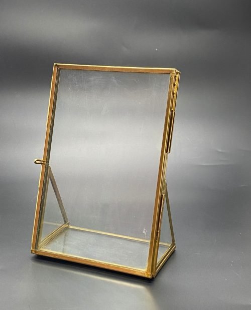 Vintage Glass Frame With Stand – 6 x 4 inch