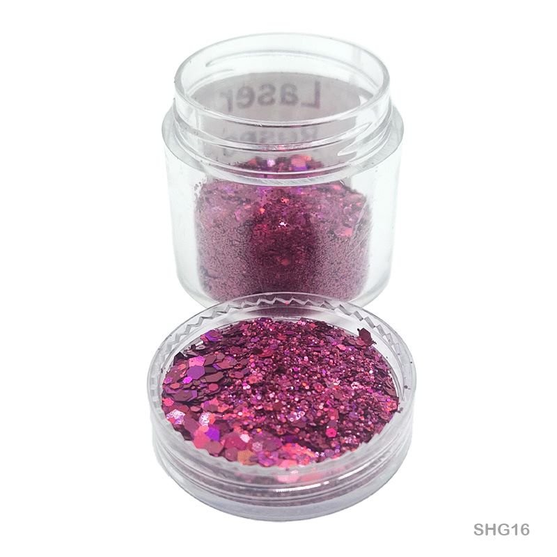 Shimmer Glitter Laser Pink (SHG16)