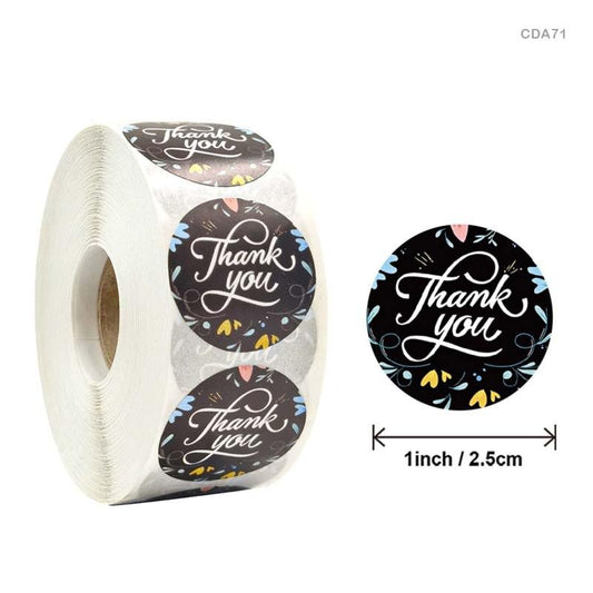 Thank you Sticker – 500 pieces each roll – CDA71