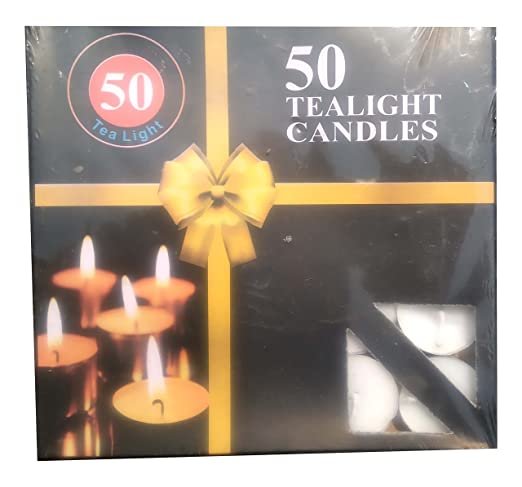 Wax Tea Light Candle (Pack of 50)