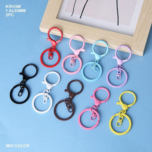 Key Ring With Hook Multi (KRH3M) - 1.6*30MM