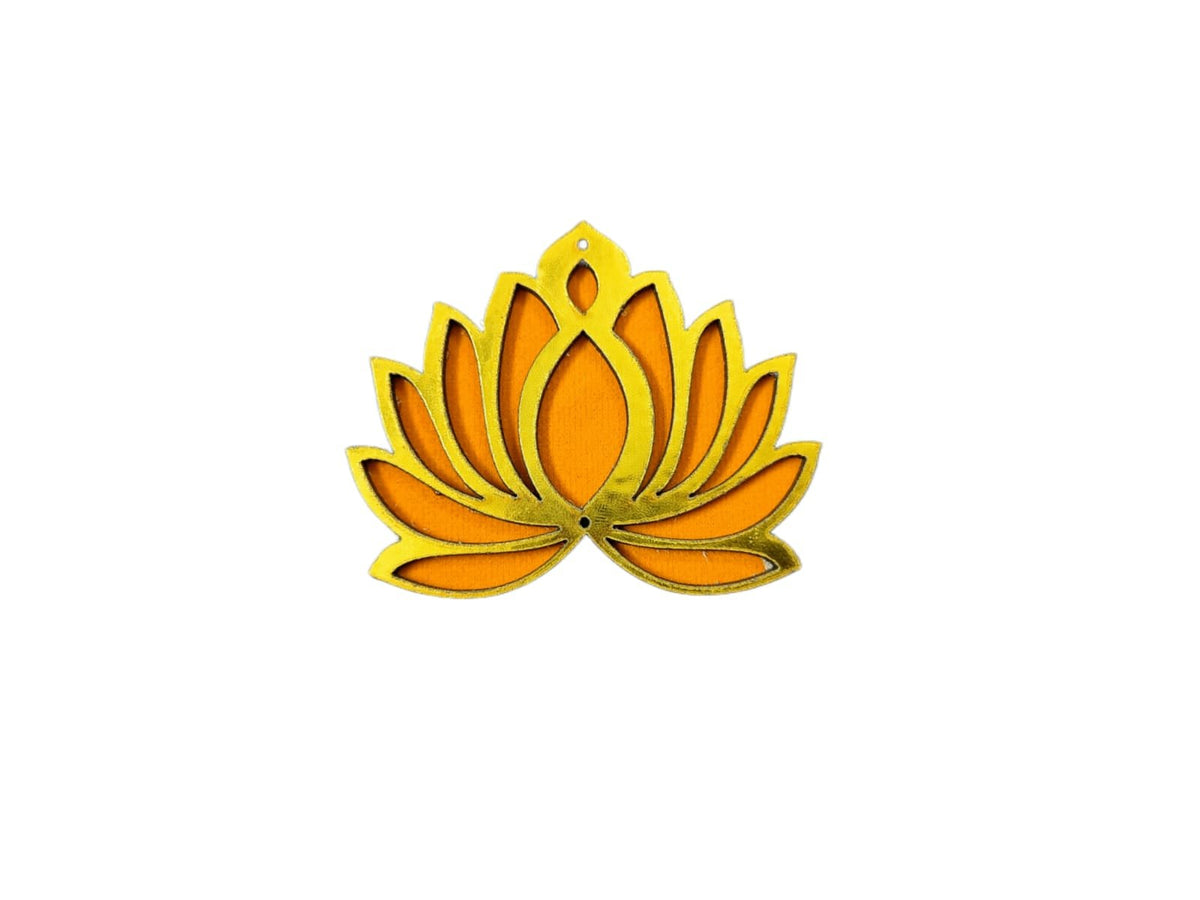 Dark Yellow Lotus 3inch - 10pcs