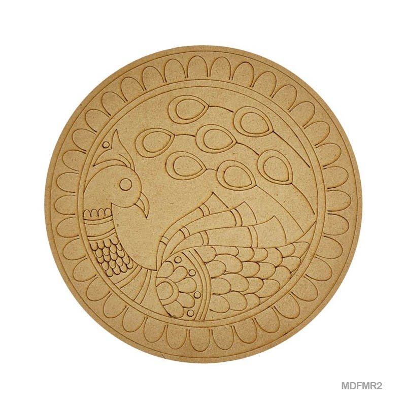 MDF Cutout Mandala Engrave (MDFMR2) - 10inch