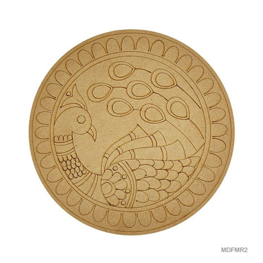 MDF Cutout Mandala Engrave (MDFMR2) - 10inch