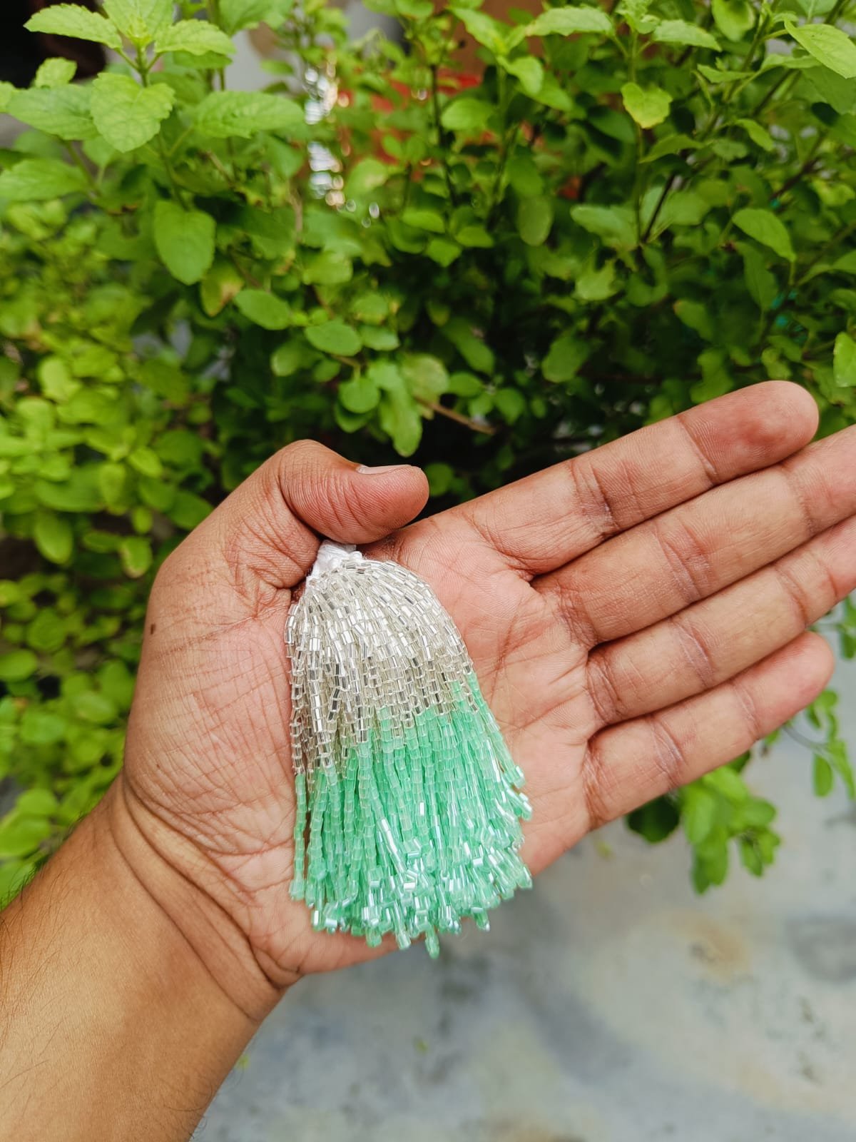 Mint Green Katdana Latkan - 10pc