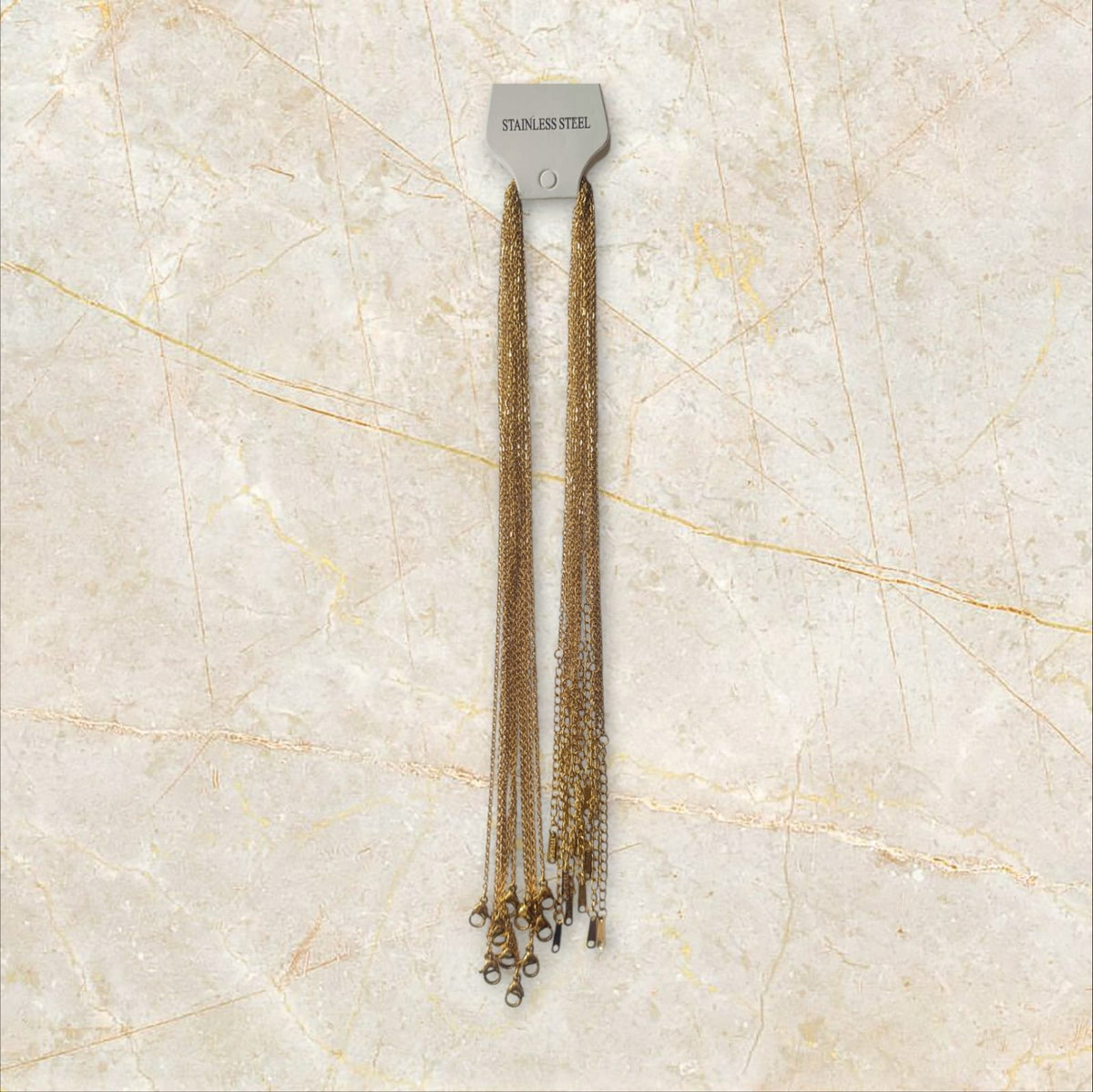 Long Necklace Chain (Gold) - 1pc