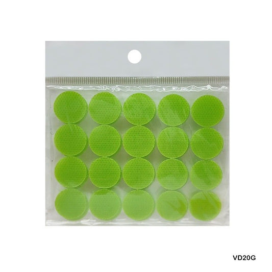 Velcro Dots Green - 20mm (VD20G)