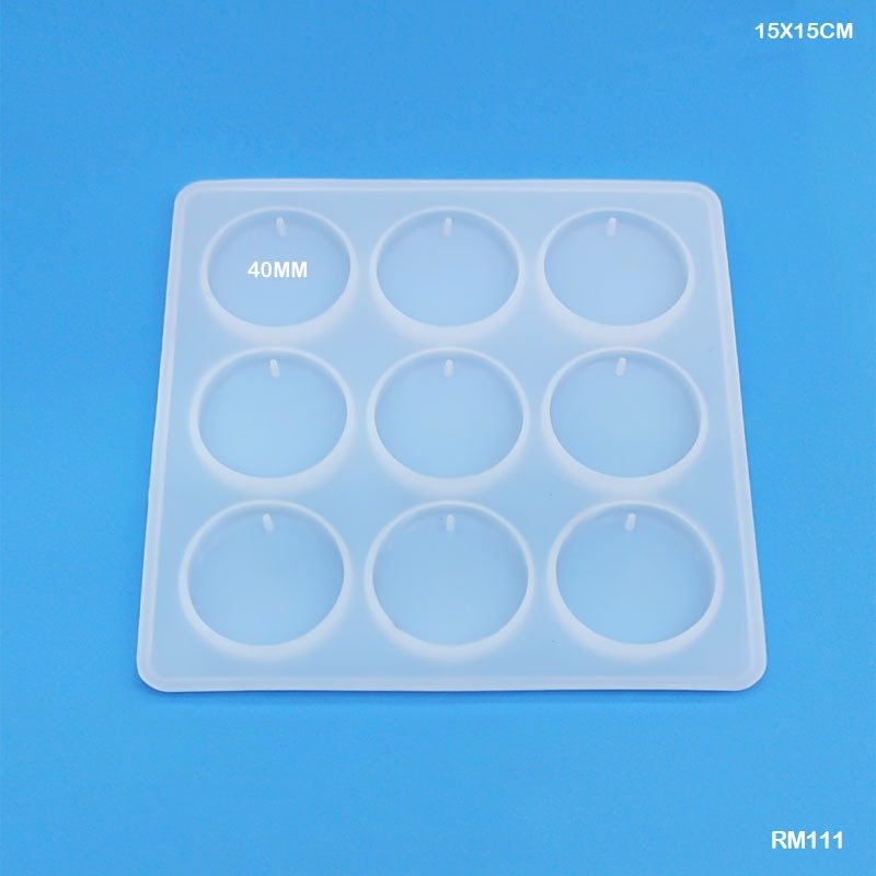 SILICON MOULD 9 CAVITY - 6*6inch (RM111)
