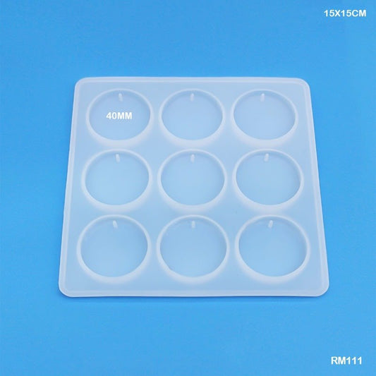 SILICON MOULD 9 CAVITY - 6*6inch (RM111)