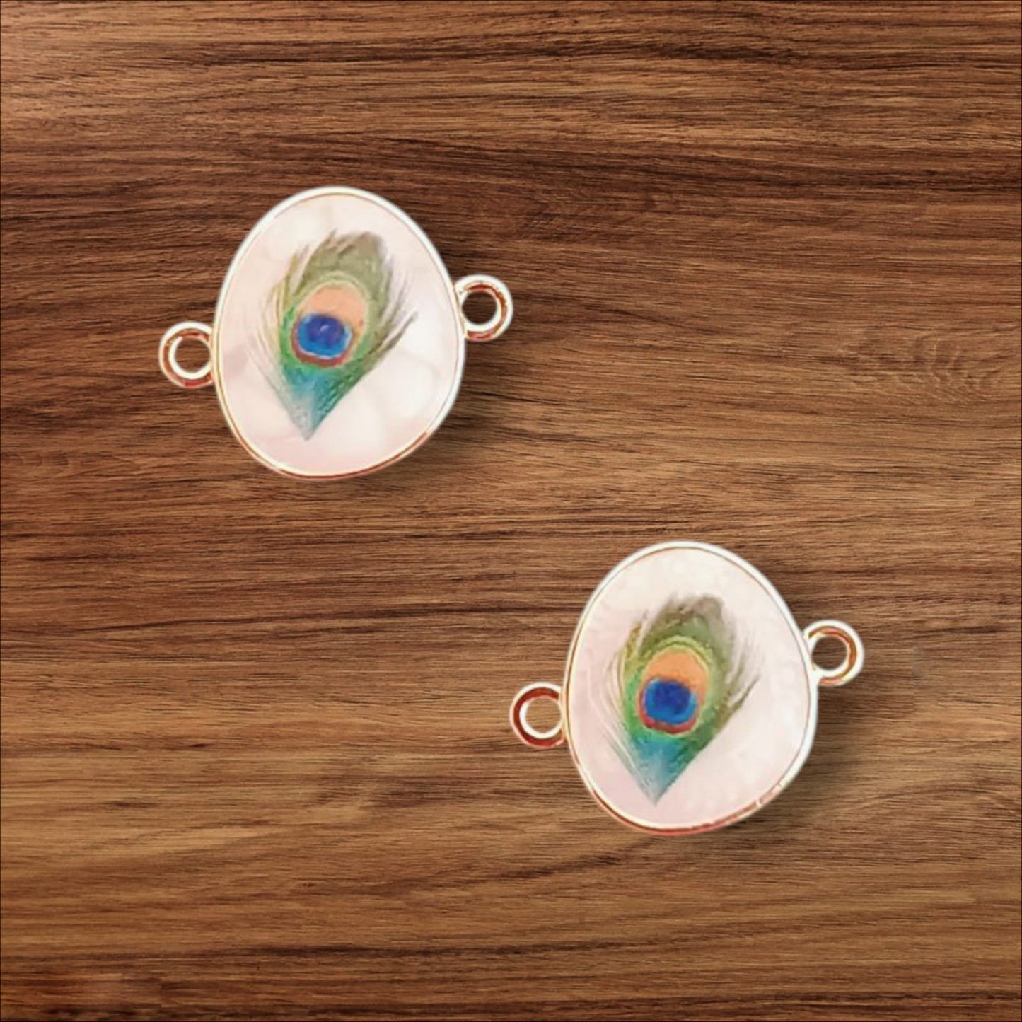 Mor Pankh Rakhi Charms - 1pc