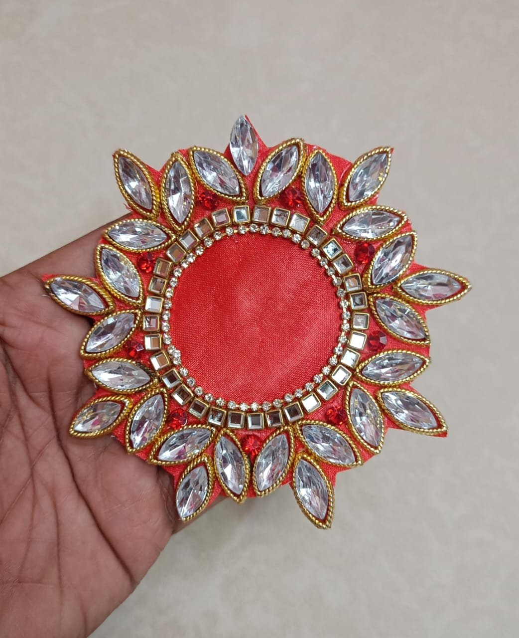 Round Stone Buti Patches