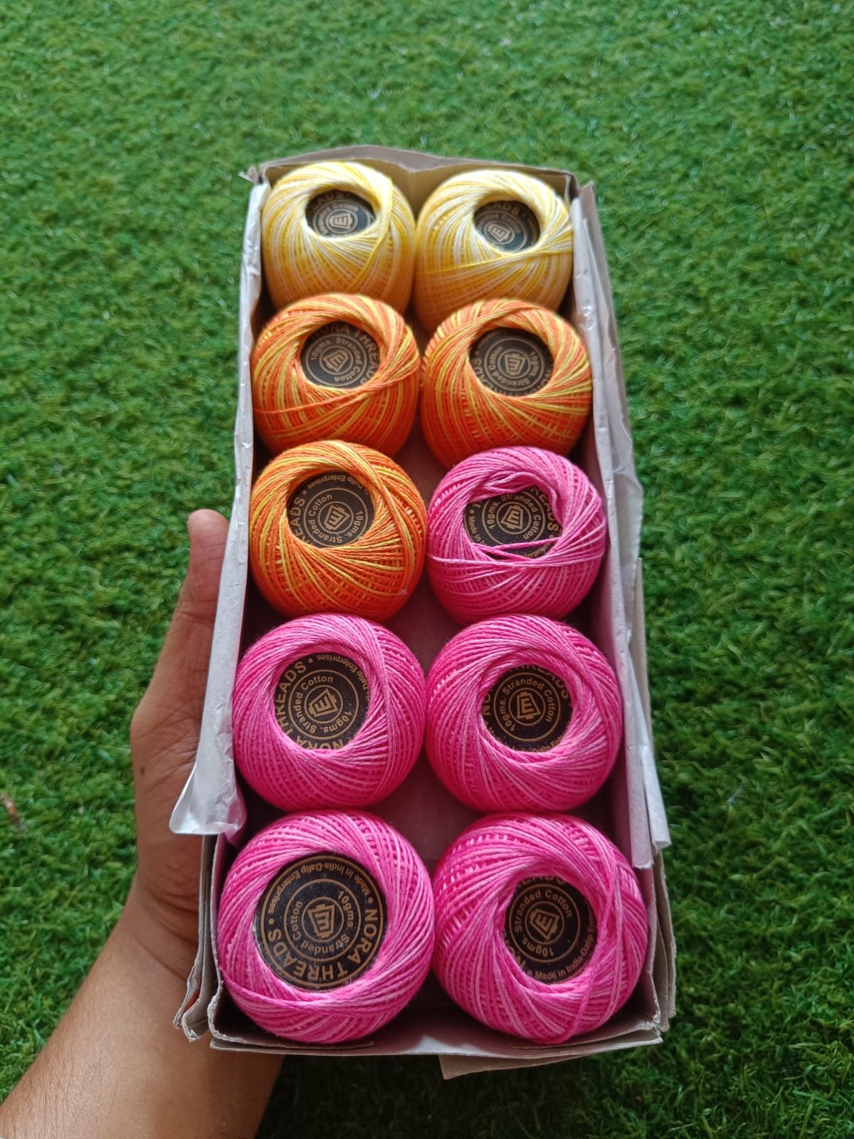 Colorful Rakhi Thread - 1pc