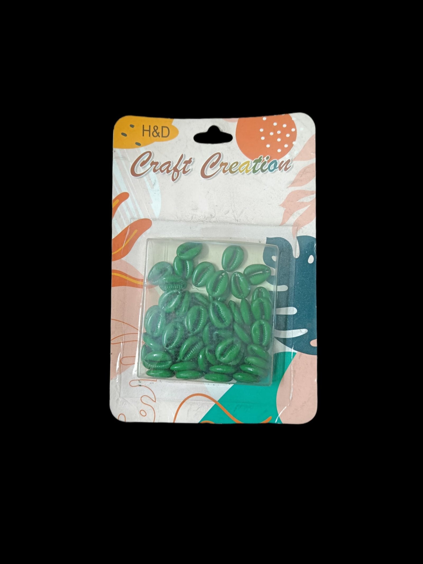Kodi Shape Beads Green – 1pkt