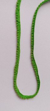 PomPom Lace - 1 mtr - Parrot Green