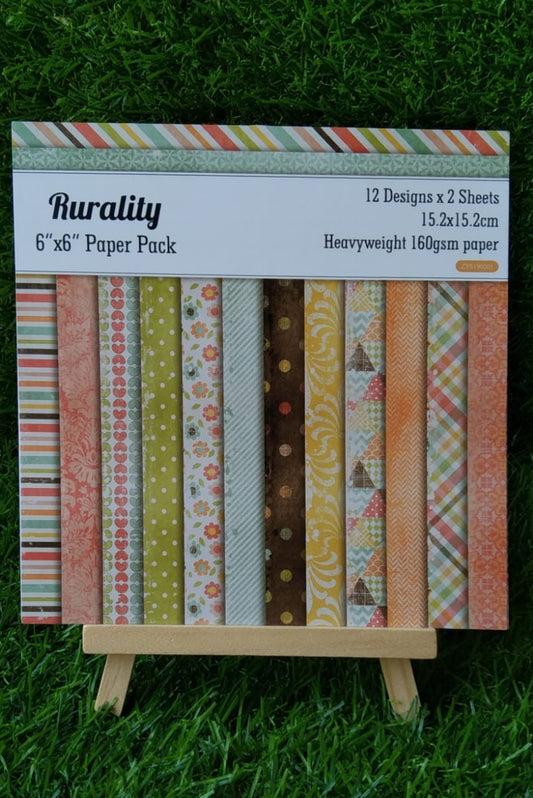 Rurality - 6*6 inch -Paperpack