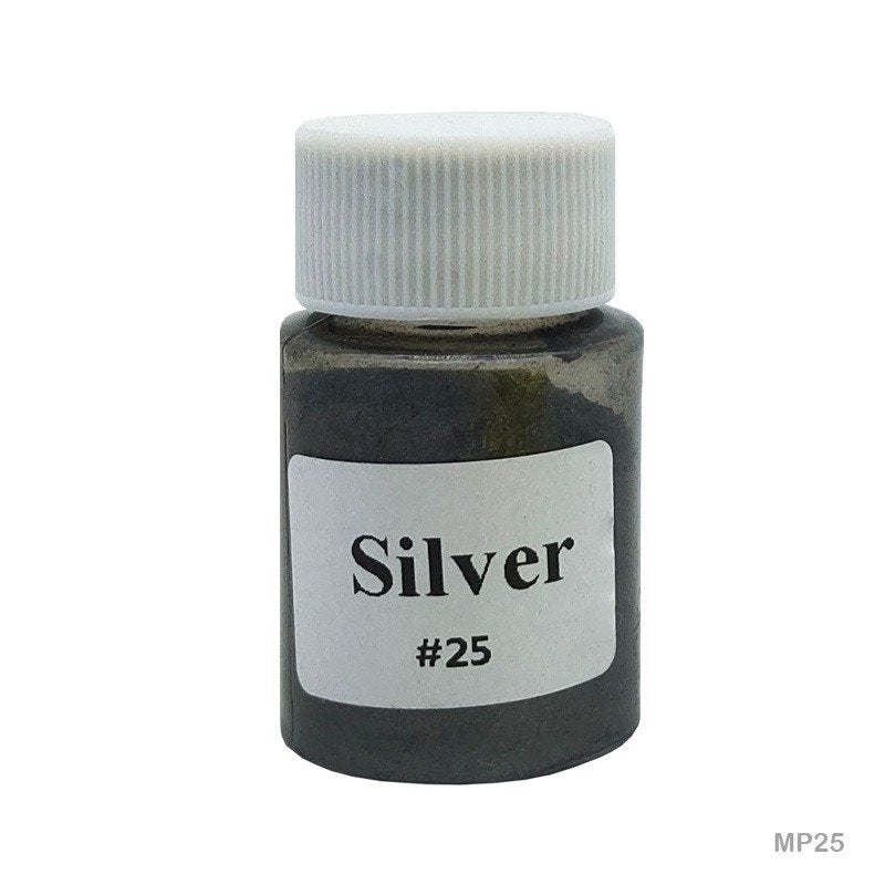 Mica Pearl Powder (MP25) Silver